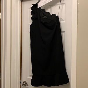 Flattering black dress